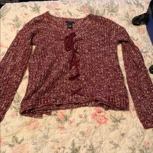 Cropped sweater